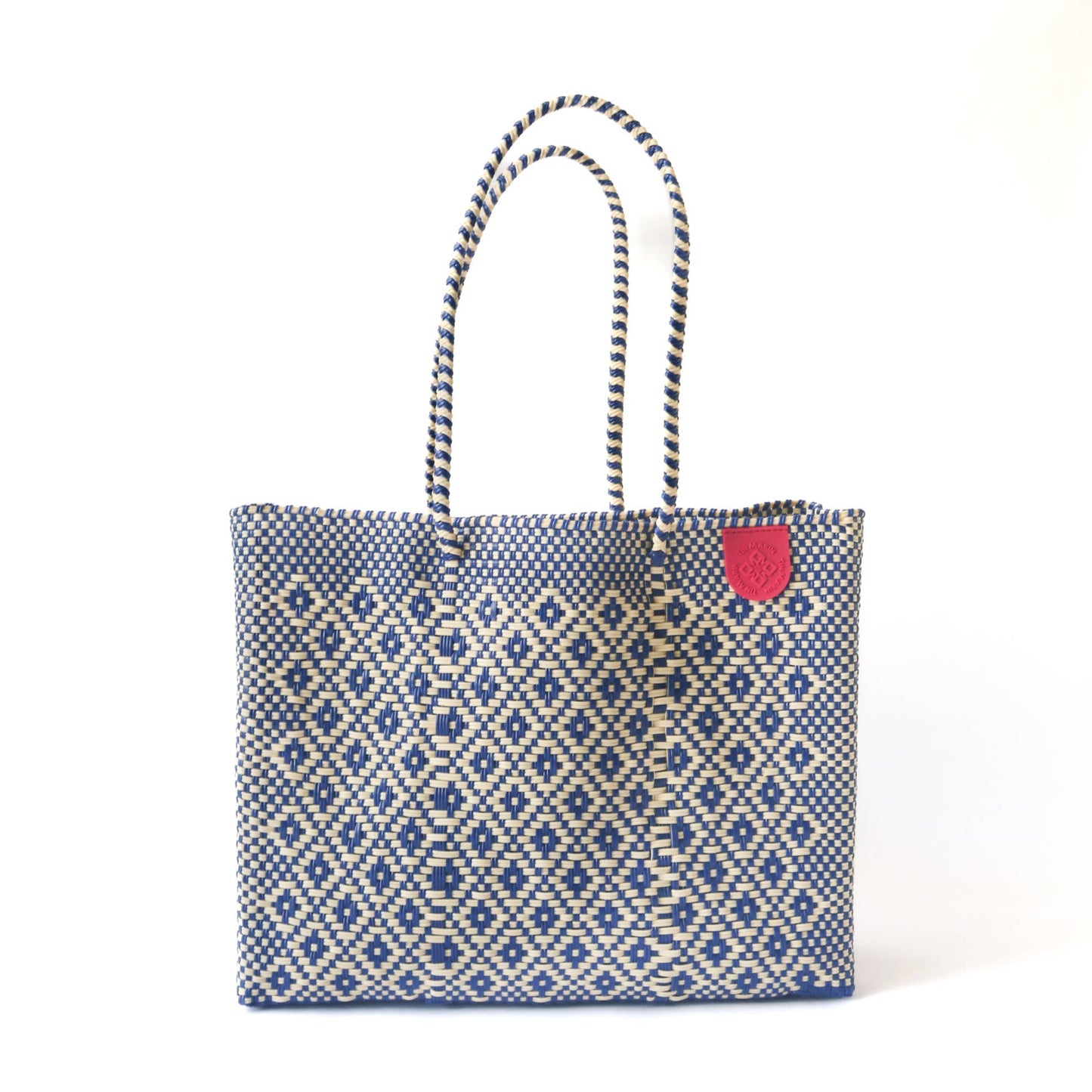 Mixte Woven Plastic Beach Super Tote