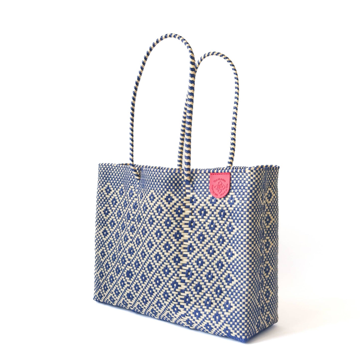 Mixte Woven Plastic Beach Super Tote