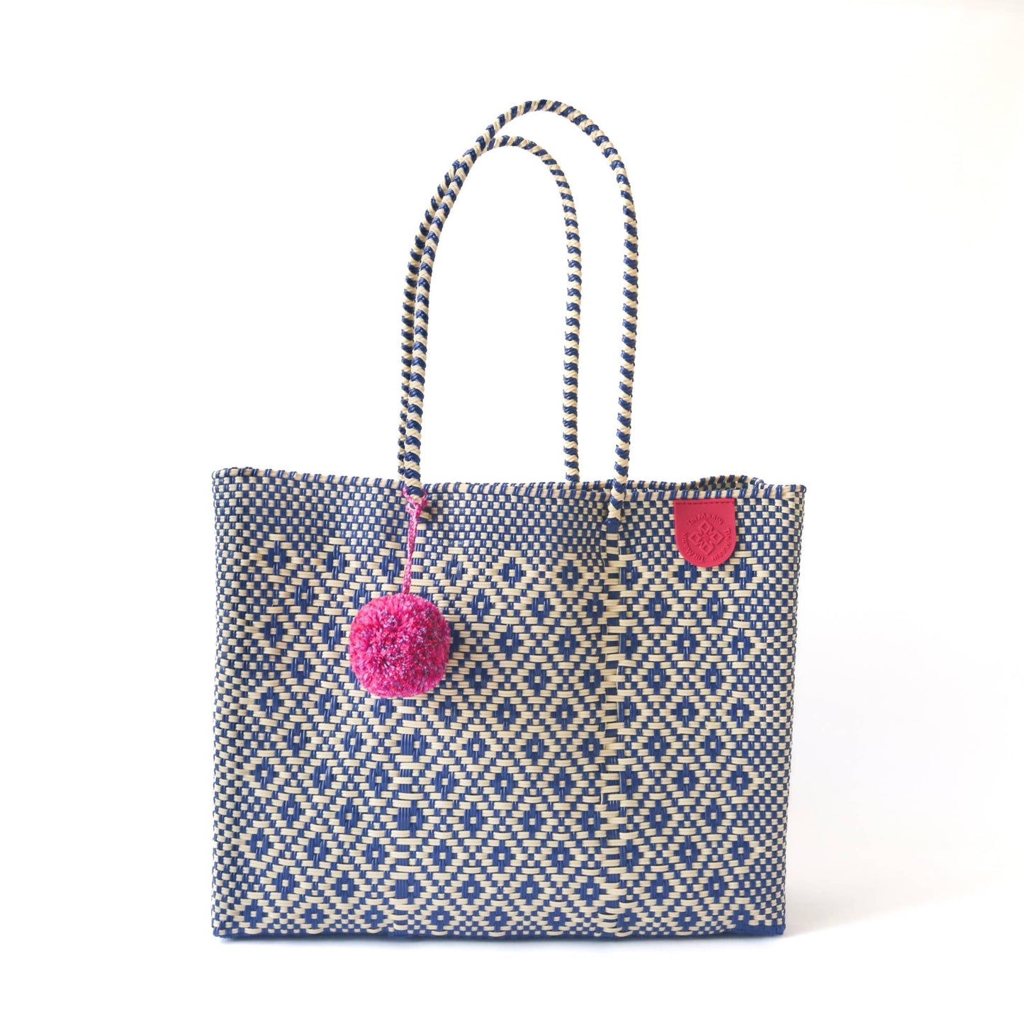 Mixte Woven Plastic Beach Super Tote
