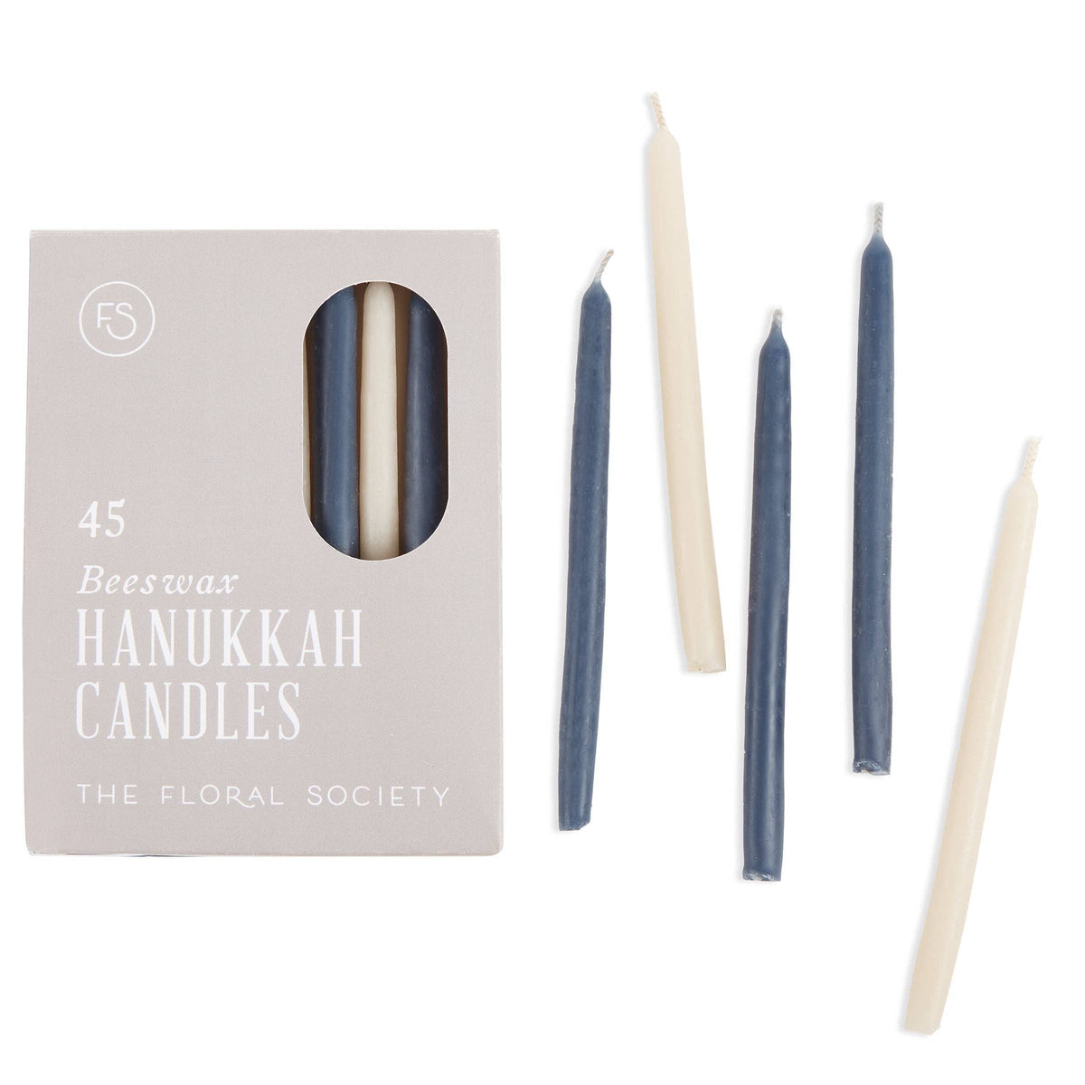 Beeswax Hanukkah Candles: Salt