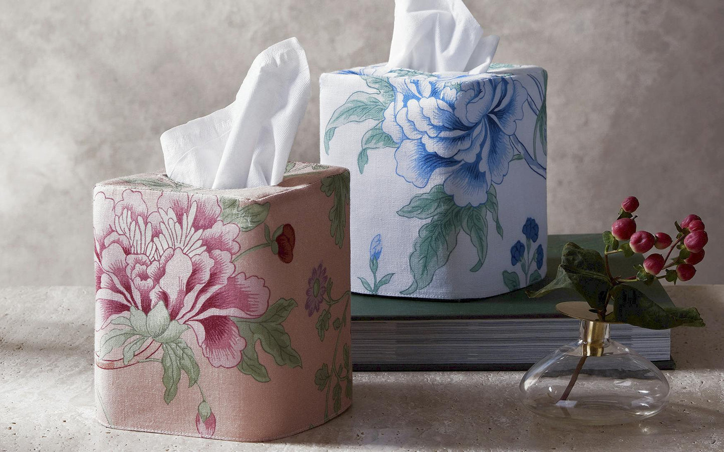 Simone Linen Tissuebox