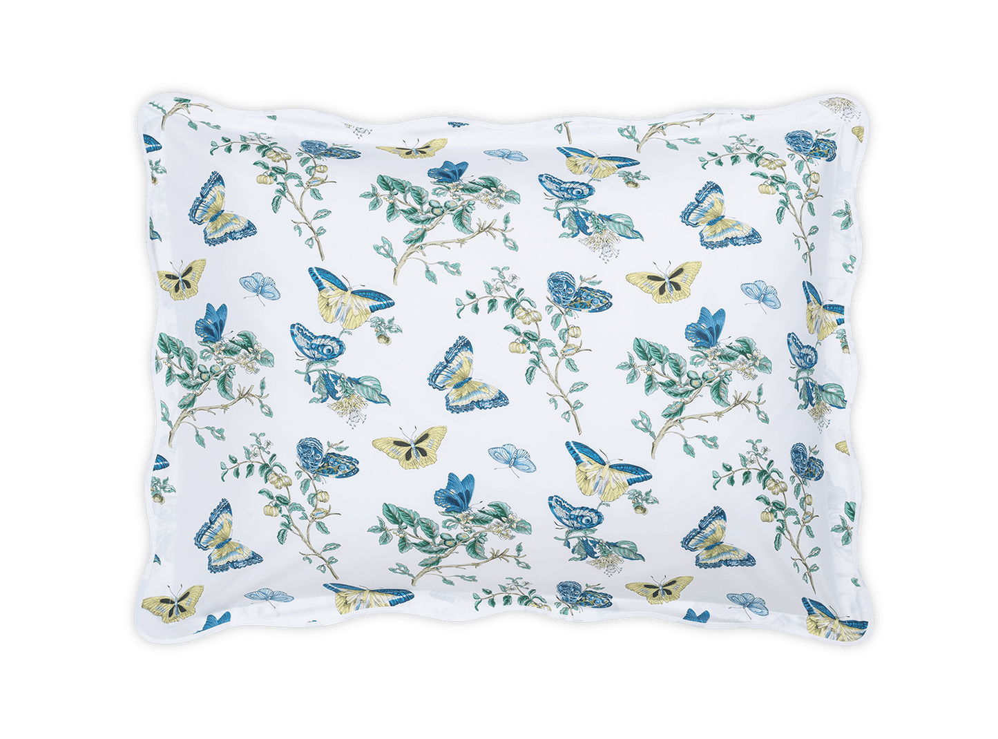 Baudin Butterfly Sham in Blue