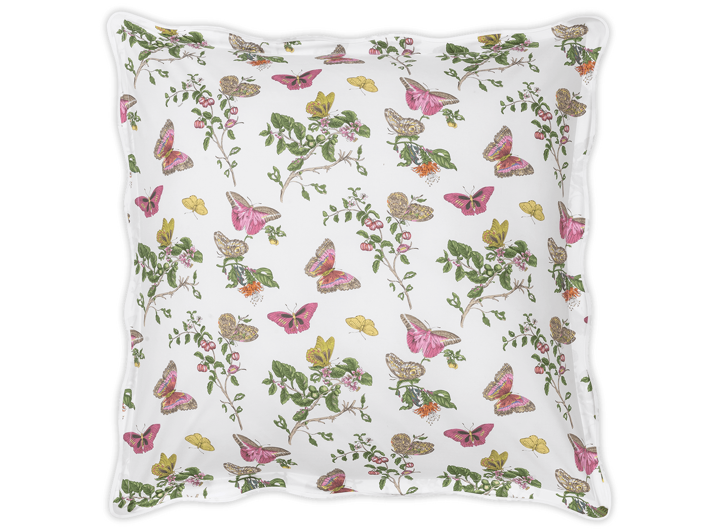 Baudin Butterfly Sham in Pink