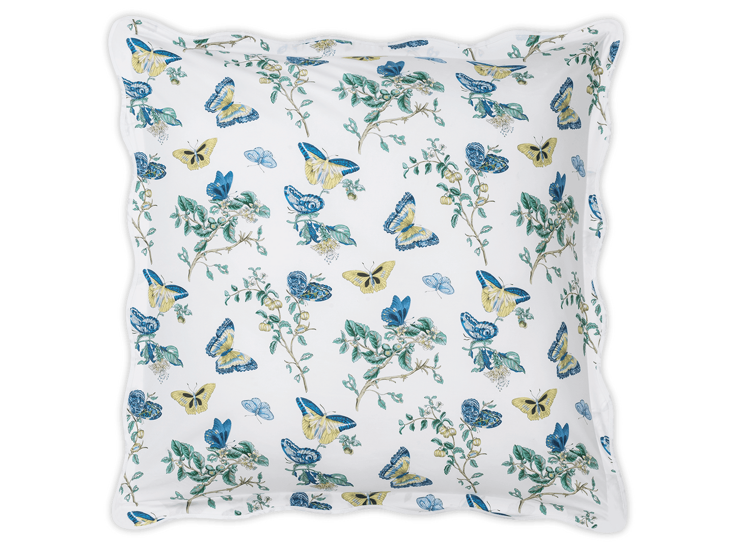 Baudin Butterfly Sham in Blue