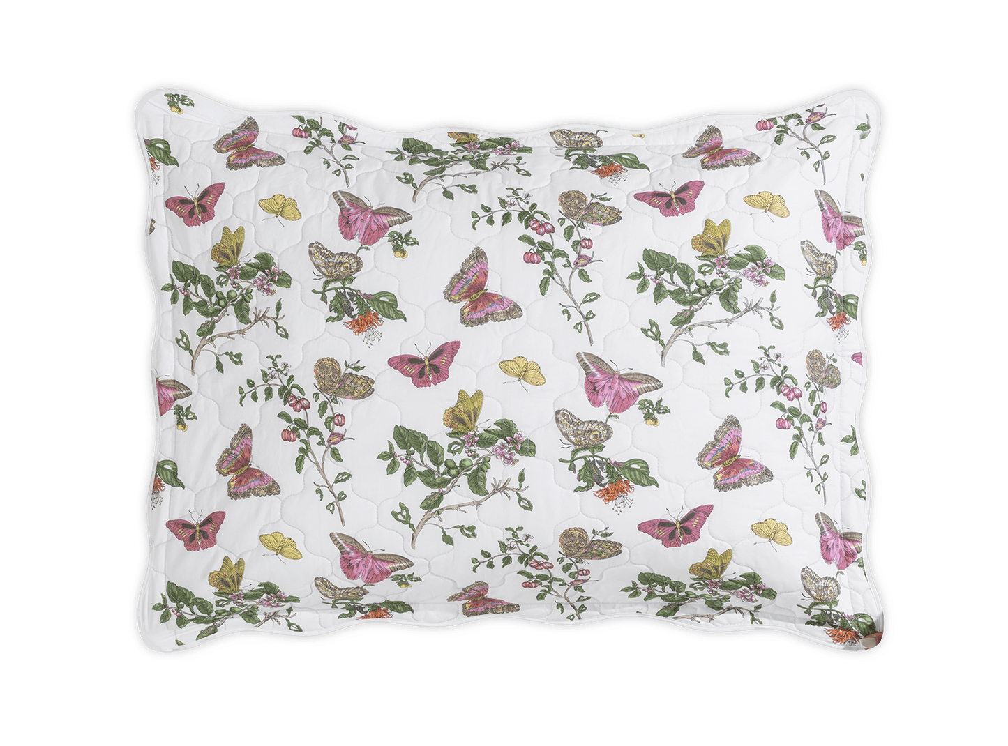 Baudin Butterfly Sham in Pink
