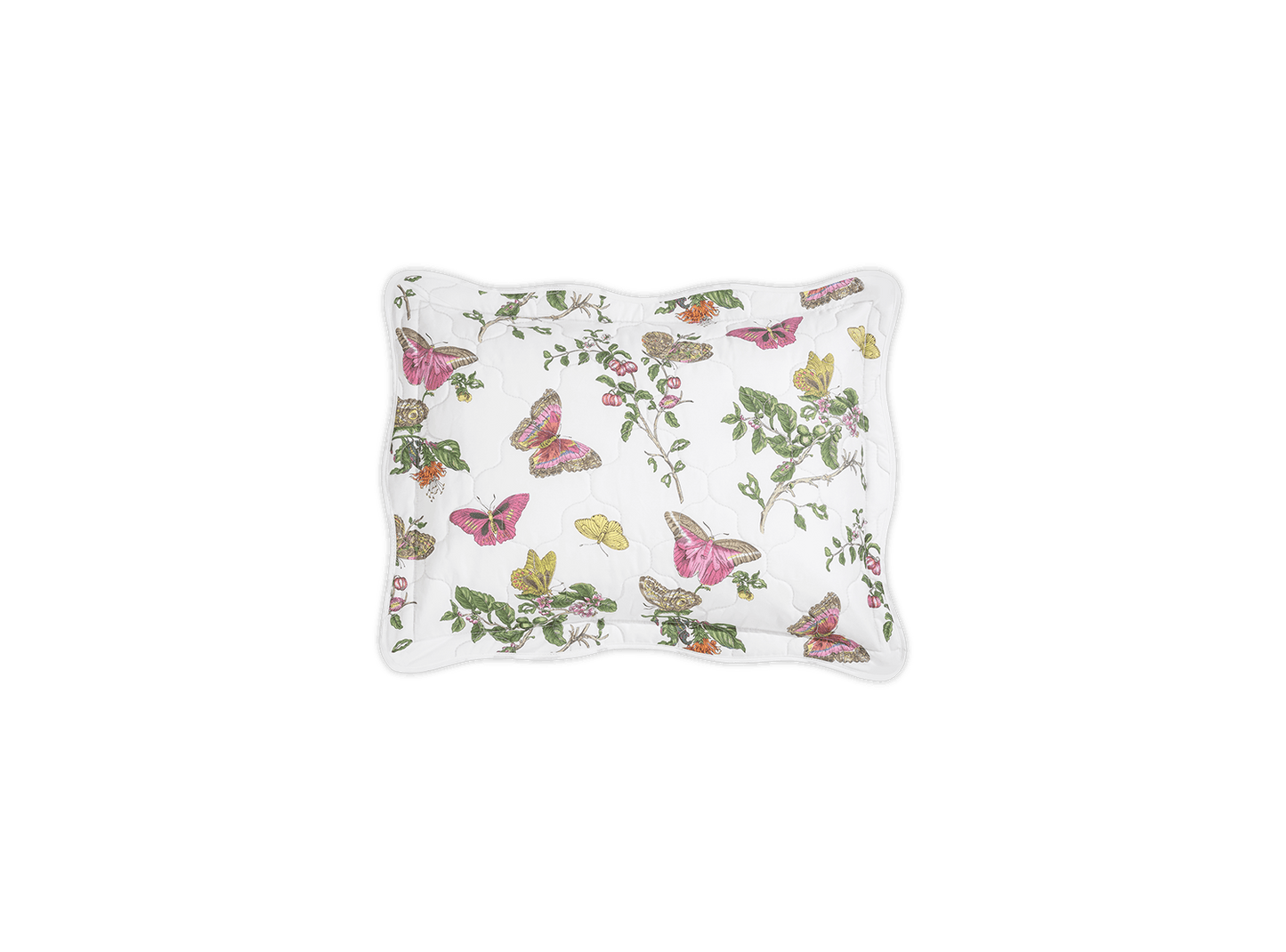 Baudin Butterfly Sham in Pink