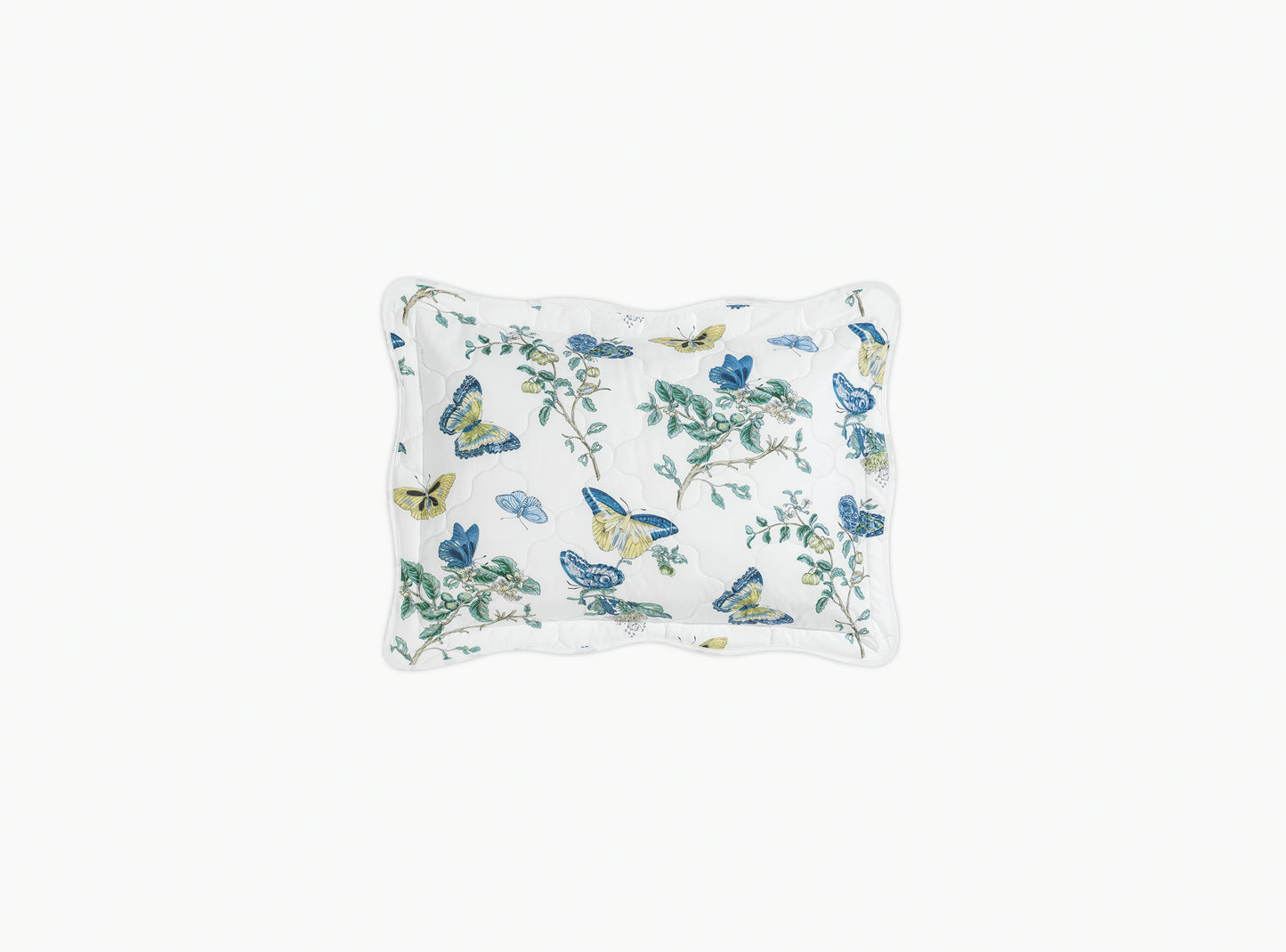 Baudin Butterfly Sham in Blue