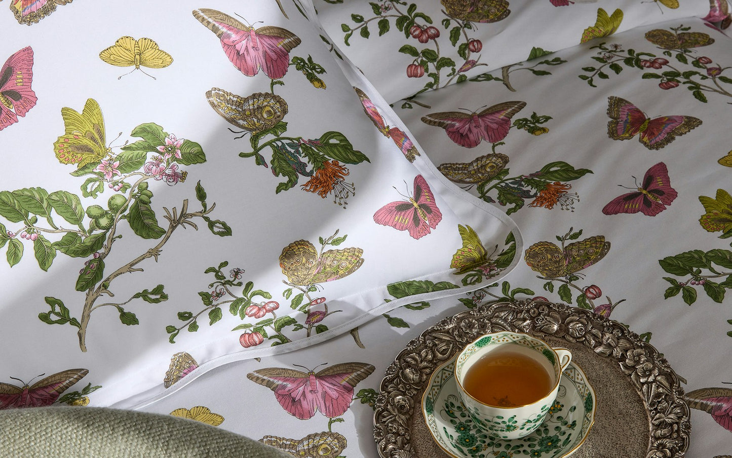 Baudin Butterfly Sham in Blue