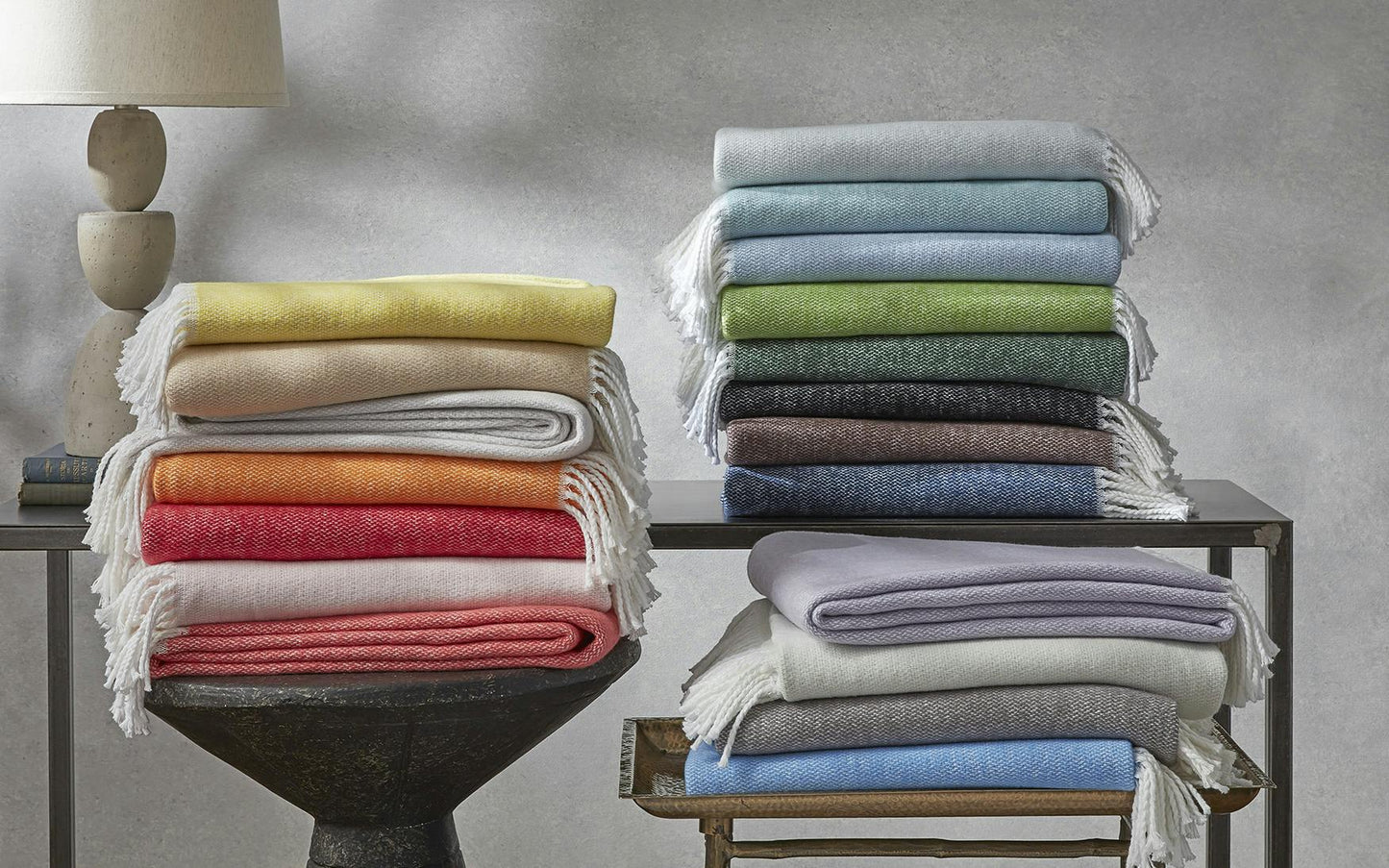 Pezzo Throw in Cerulean