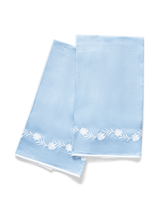 Daphne Guest Towel Azure