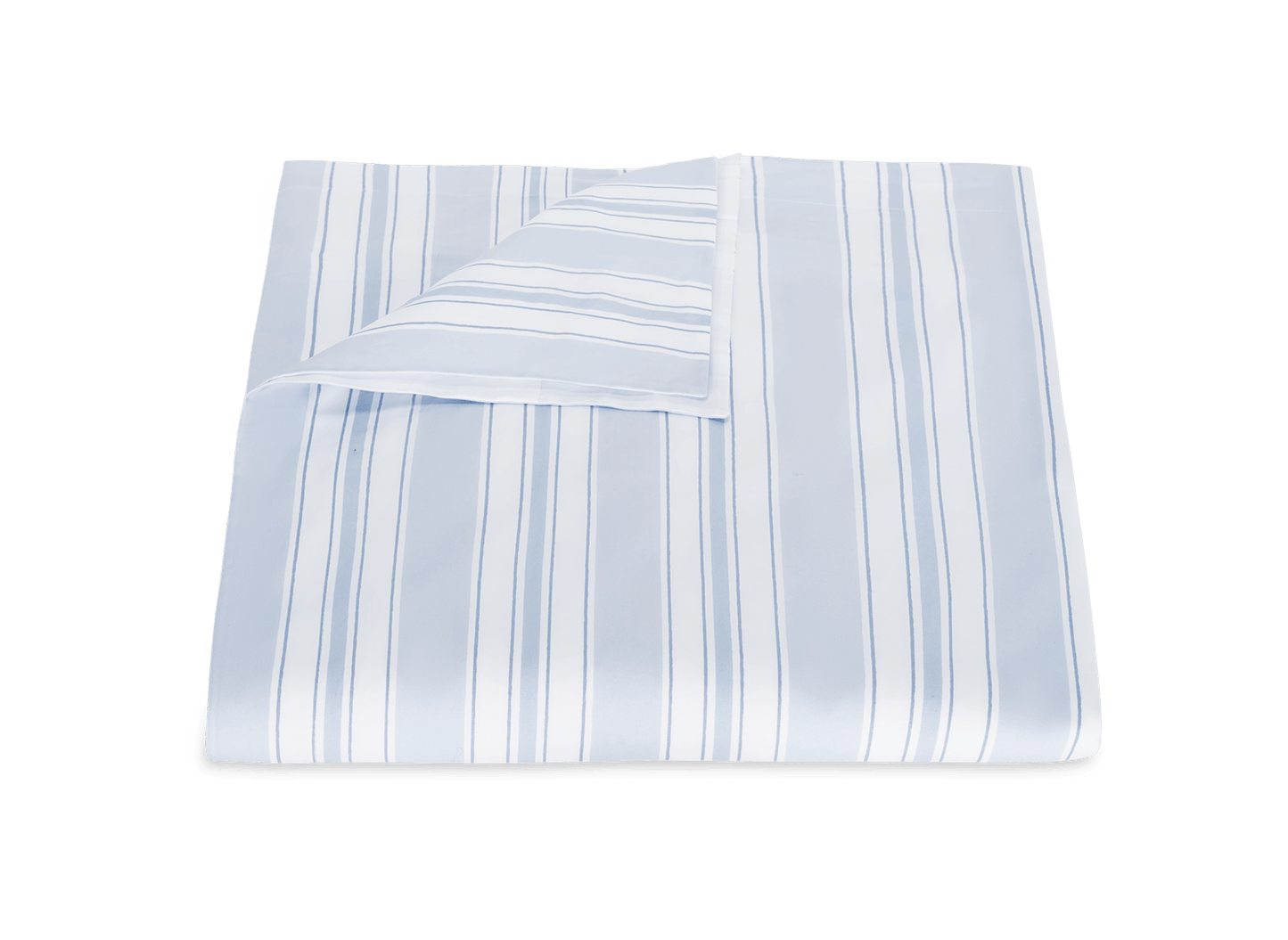 Matouk Elio Duvet Cover in Blue