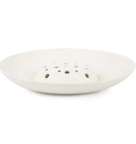 Ceramic Flower Frog Bowl