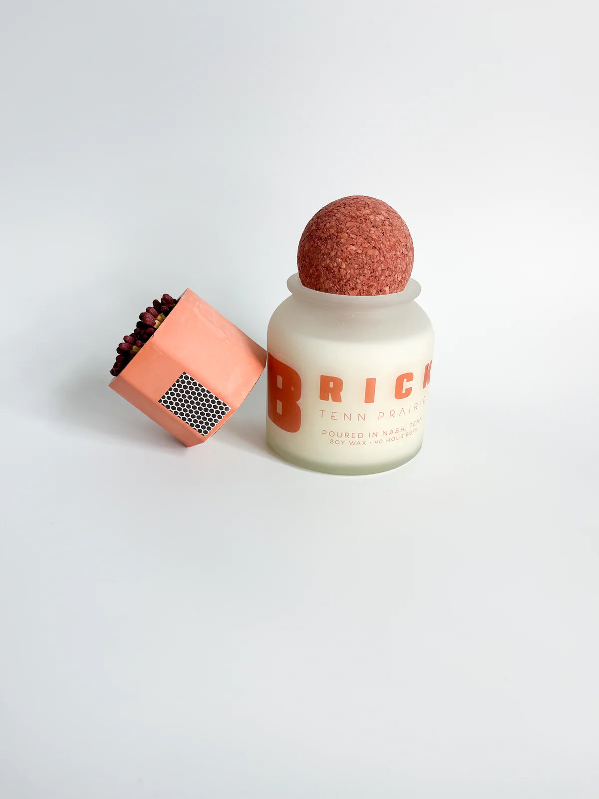 The Brick Candle / Amber + Santal