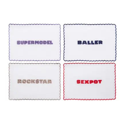 Who's Who Cocktail Napkins