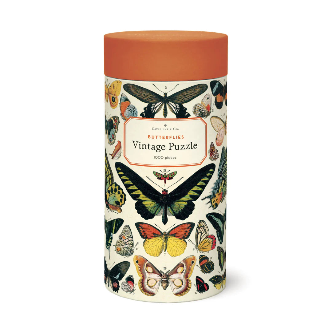 Vintage Butterflies Puzzle