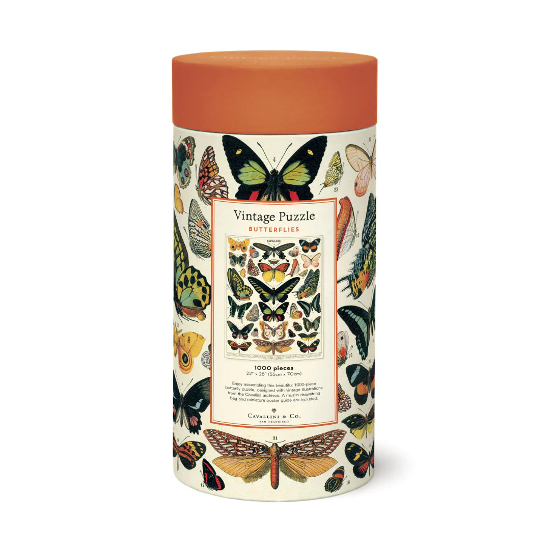 Vintage Butterflies Puzzle