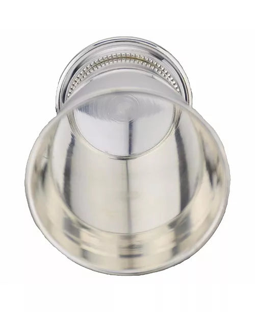 Copper Mint Julep Cup with Pure Silver Plate