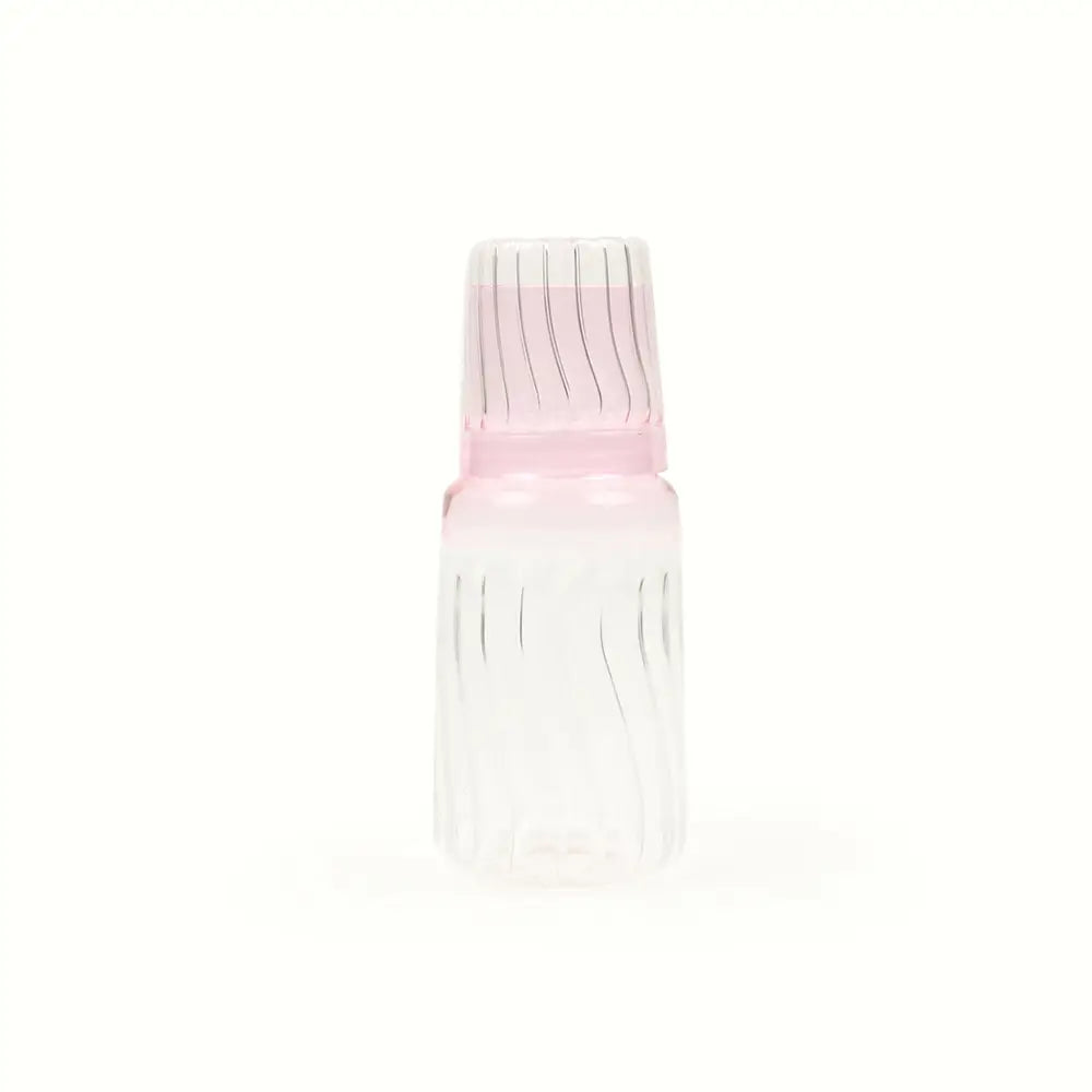 Handcrafted Borosilicate Ribbed Carafe with Tumbler
