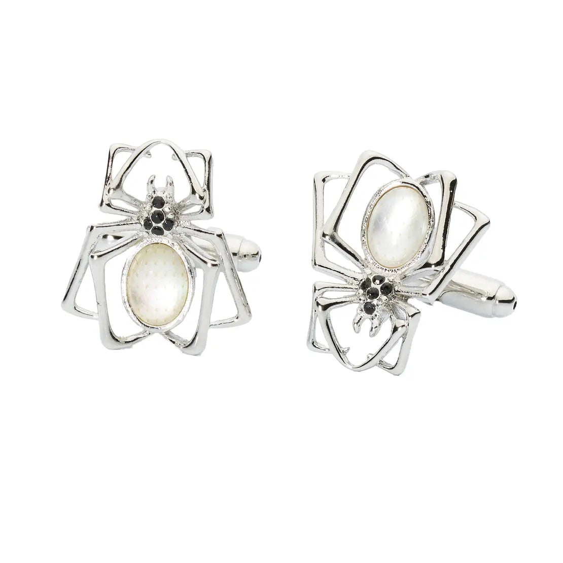 Crystal Spider Cufflinks