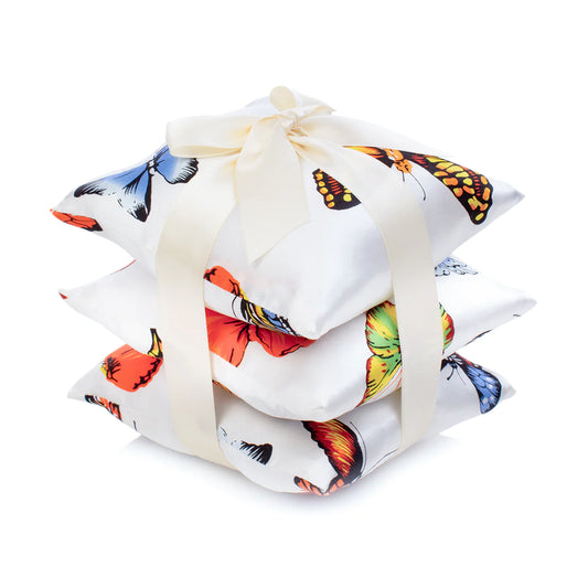 Butterfly Silk Sachet Set