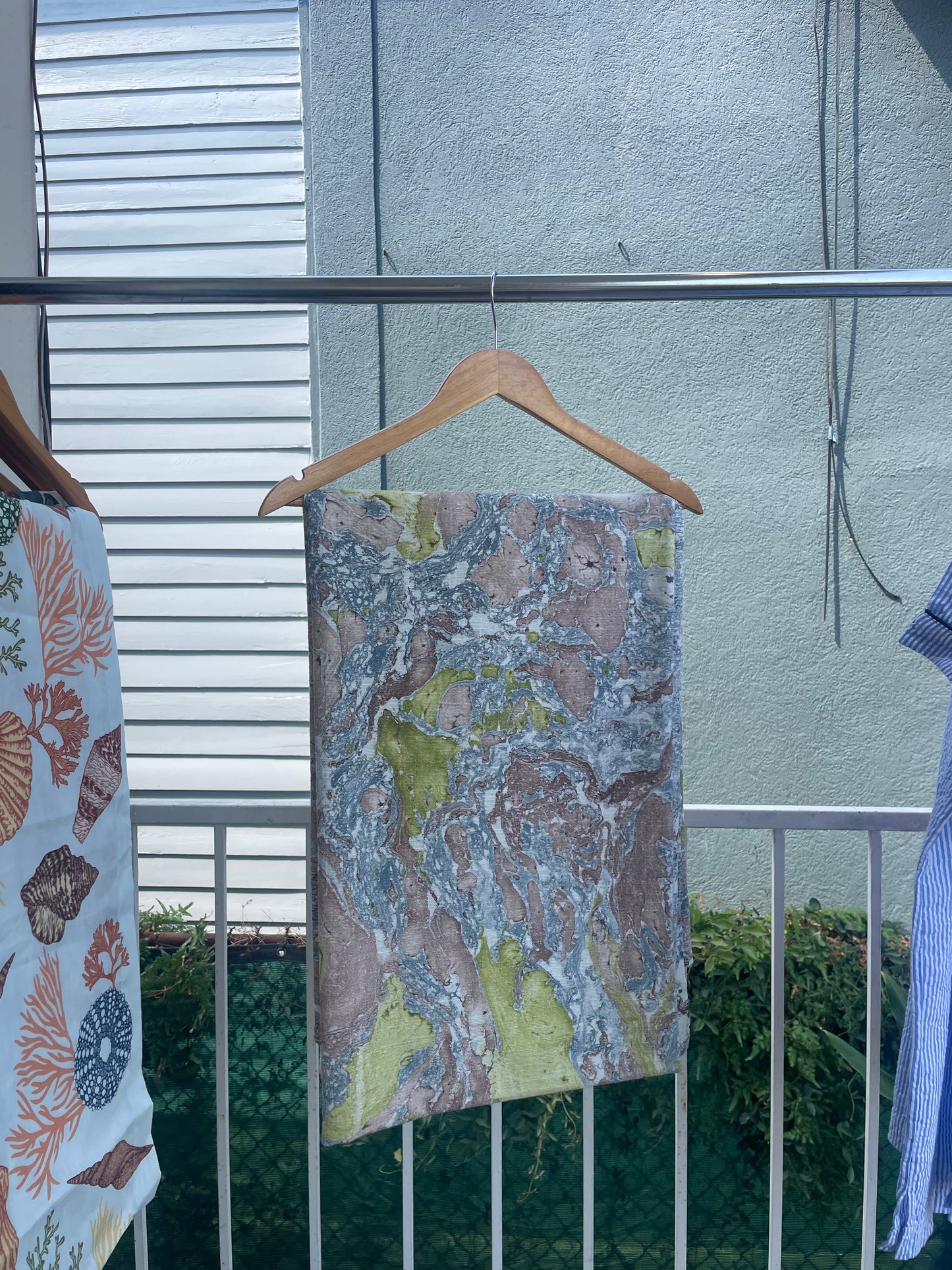 Marbelized Tablecloth
