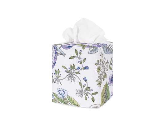 Pomegranate Linen Tissue Box Cover Lilac