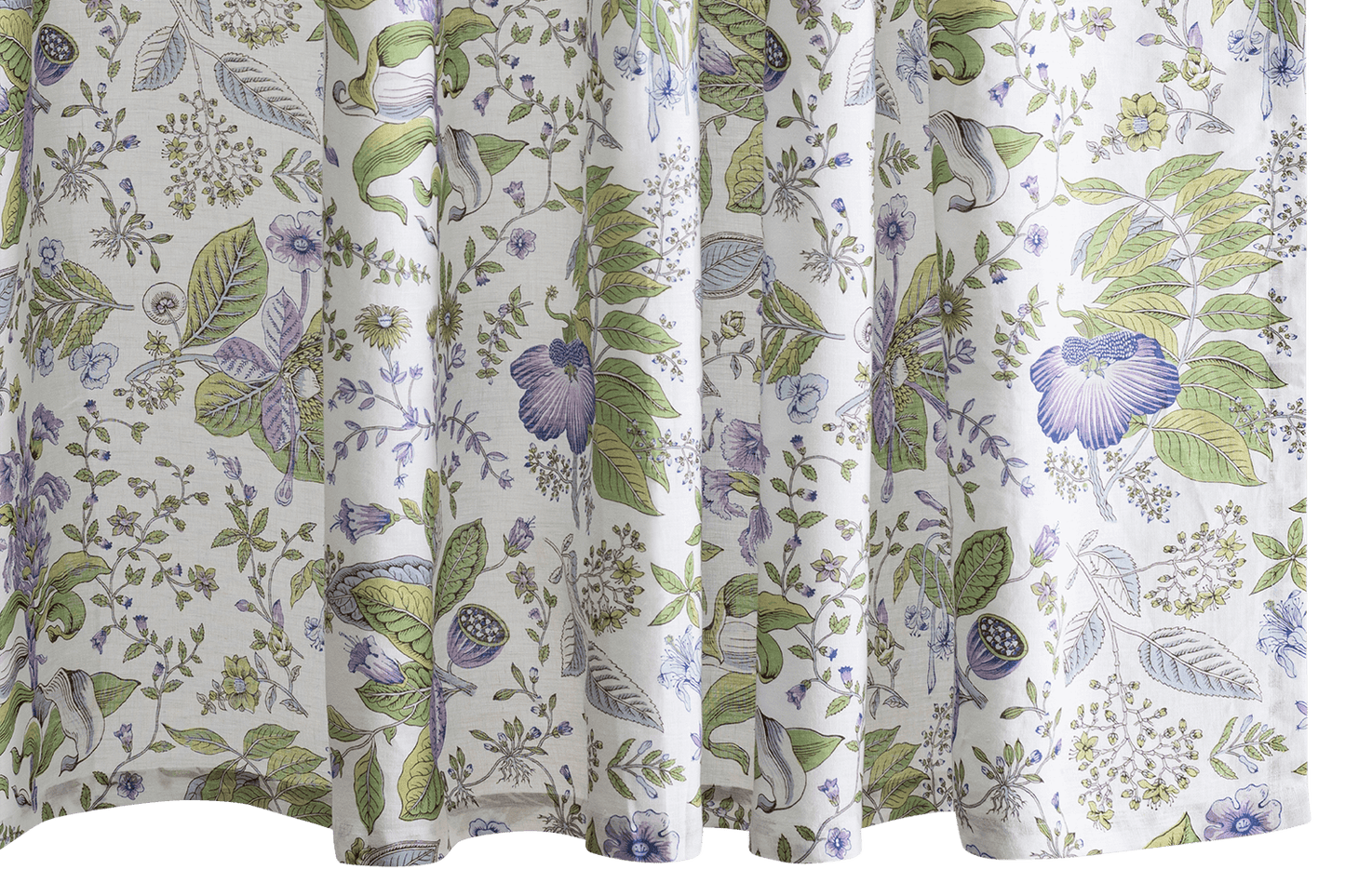 Pomegranate Linen Shower Curtain