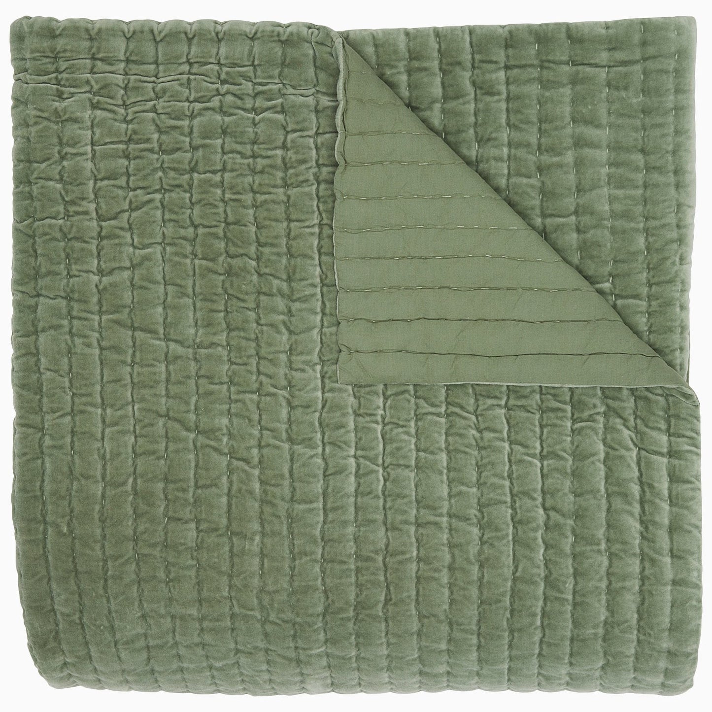 Velvet Sage Quilt by John Robshaw