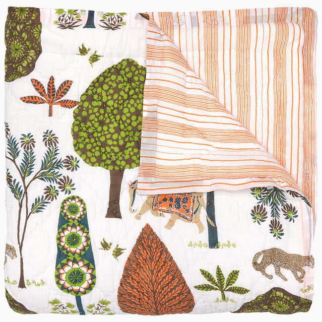 John Robshaw Vivaan Sand Quilt
