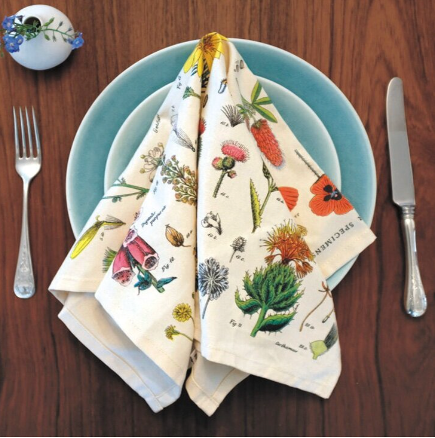 Cavallini & Co. Cotton Dinner Napkins- Set of 4