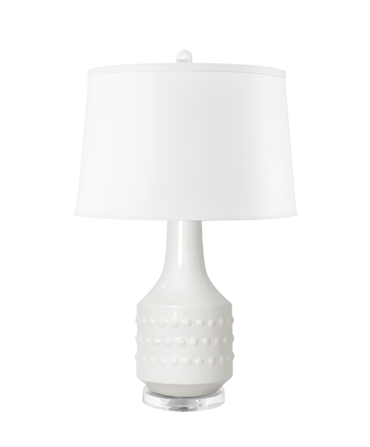 White Mariah Lamp