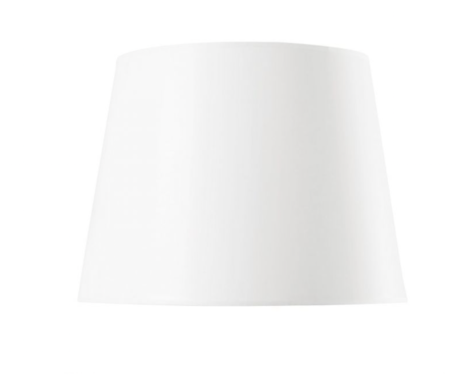 16 Inch Parchment Shade with Gold Hardware