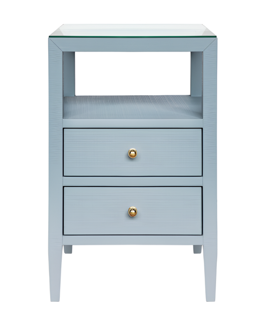 Roscoe Light Blue Side Table