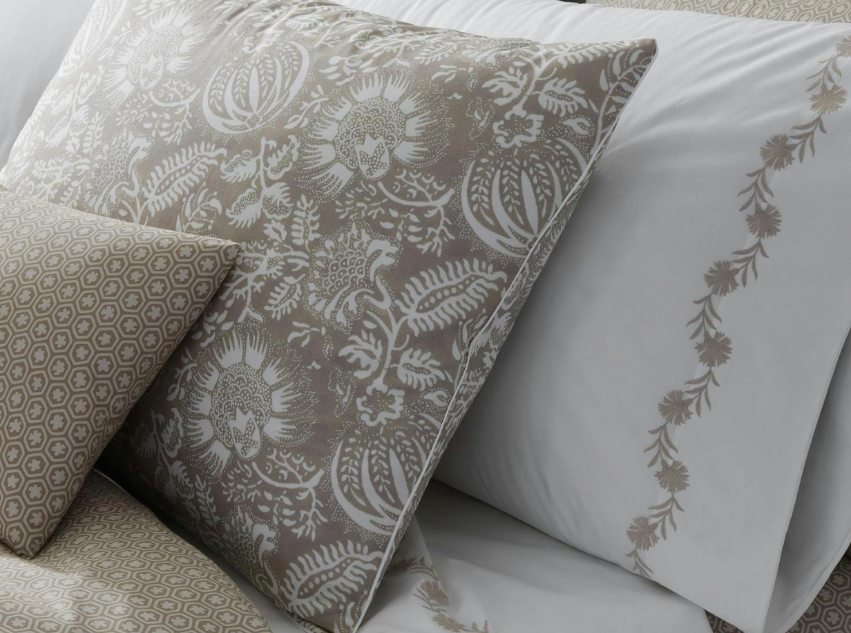 Granada Quilted Sham in Dune
