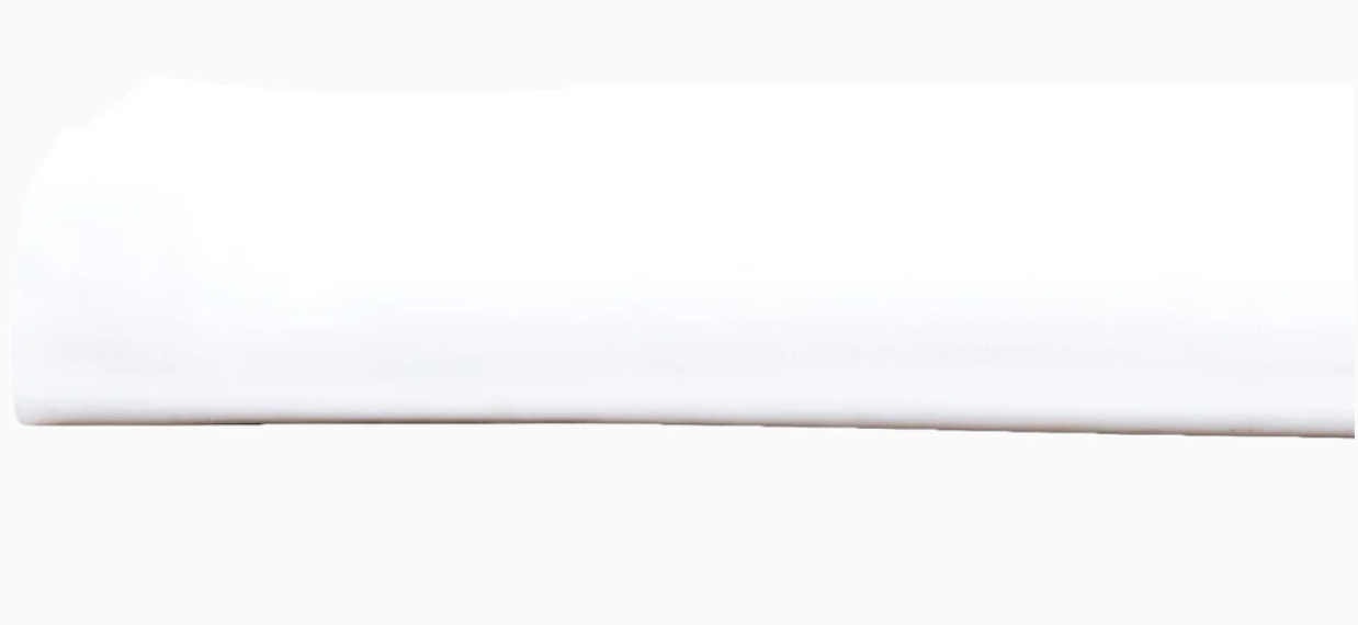 John Robshaw Organic White Fitted Sheet