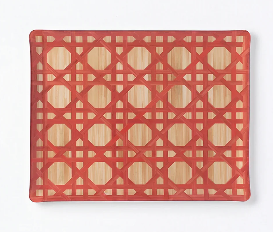 Epoch Tray in Coral