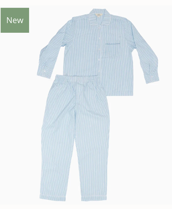 John Robshaw Nandi Light Indigo Pajama Set