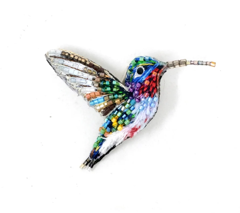 Lucifer Hummingbird Brooch Pin