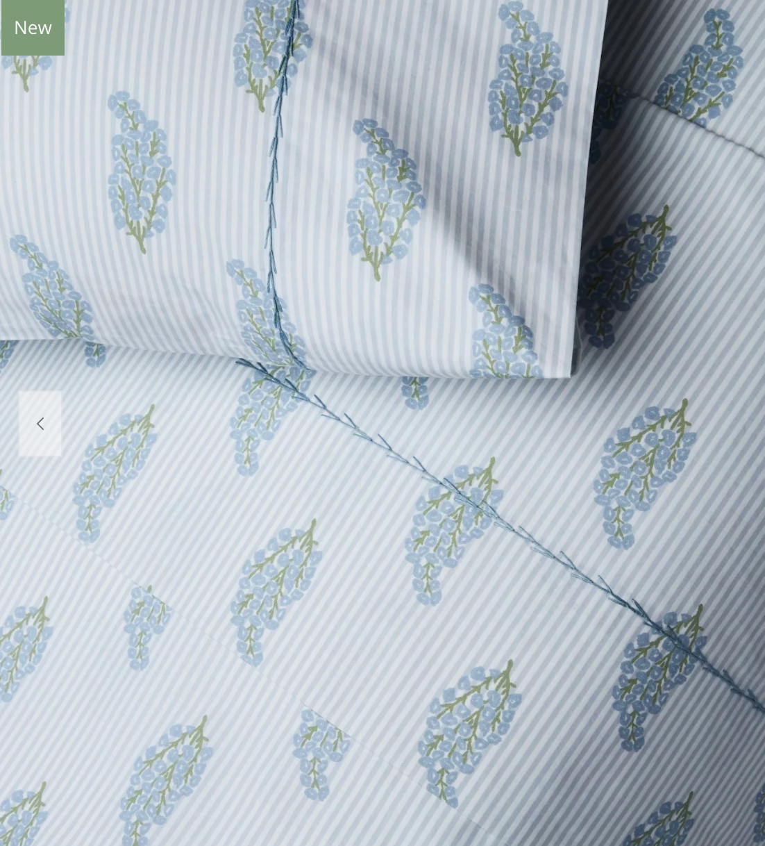 Nirvi Light Indigo Pillow Cases (pair)