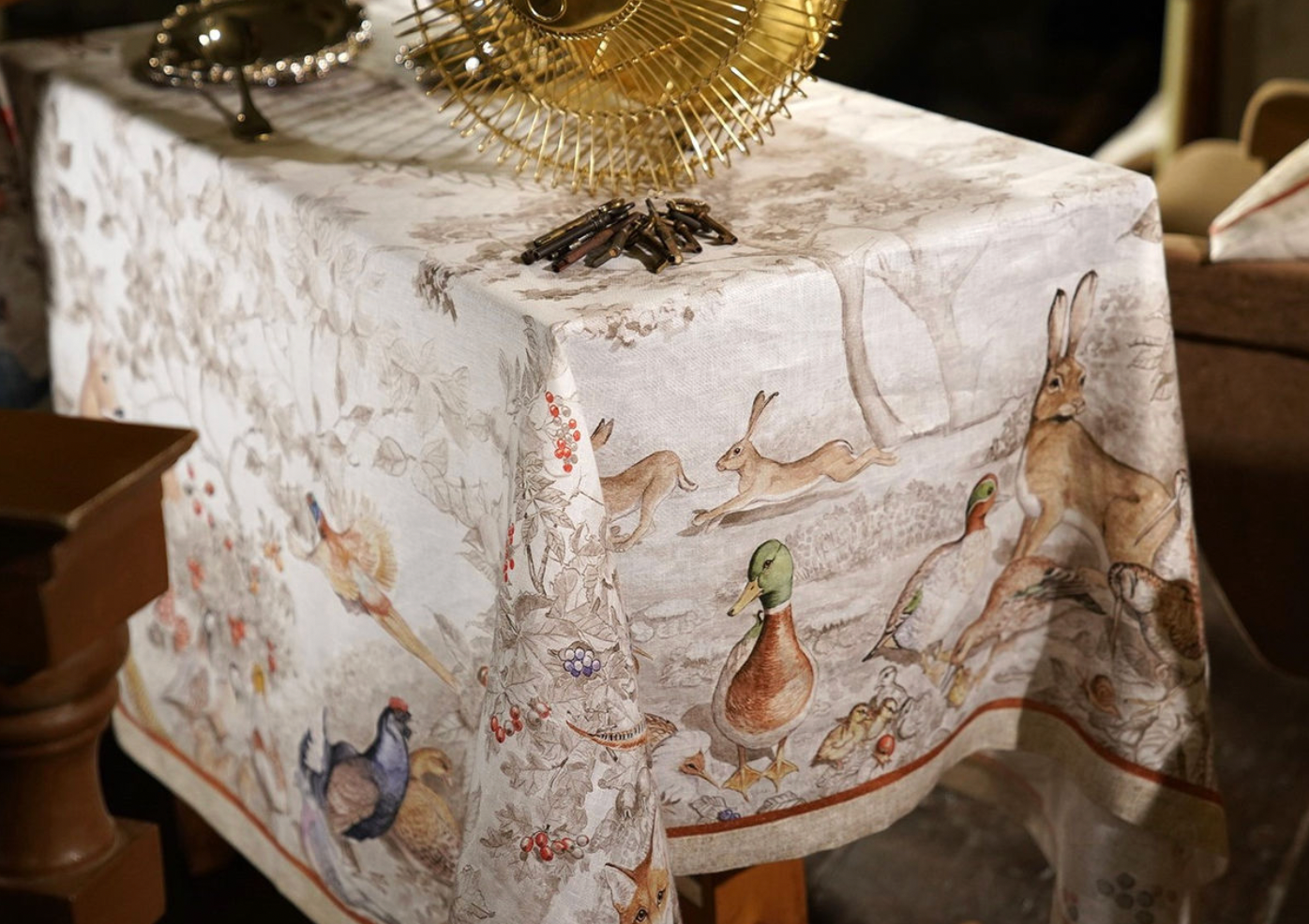 Norma Linen Tablecloth