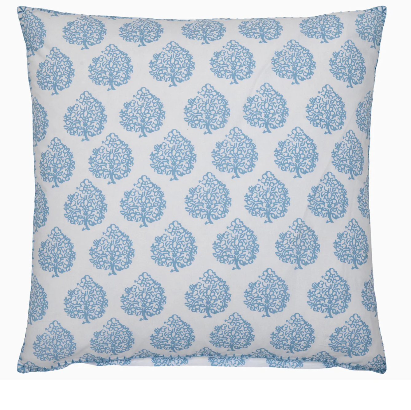 John Robshaw Mali Light Indigo Organic Sham