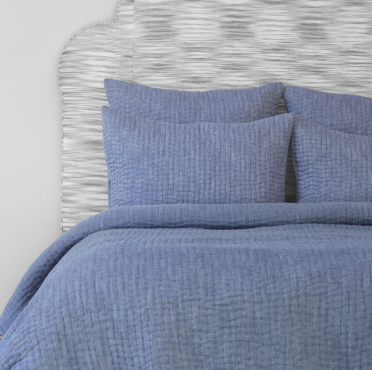 John Robshaw Vivada Indigo Woven Quilt