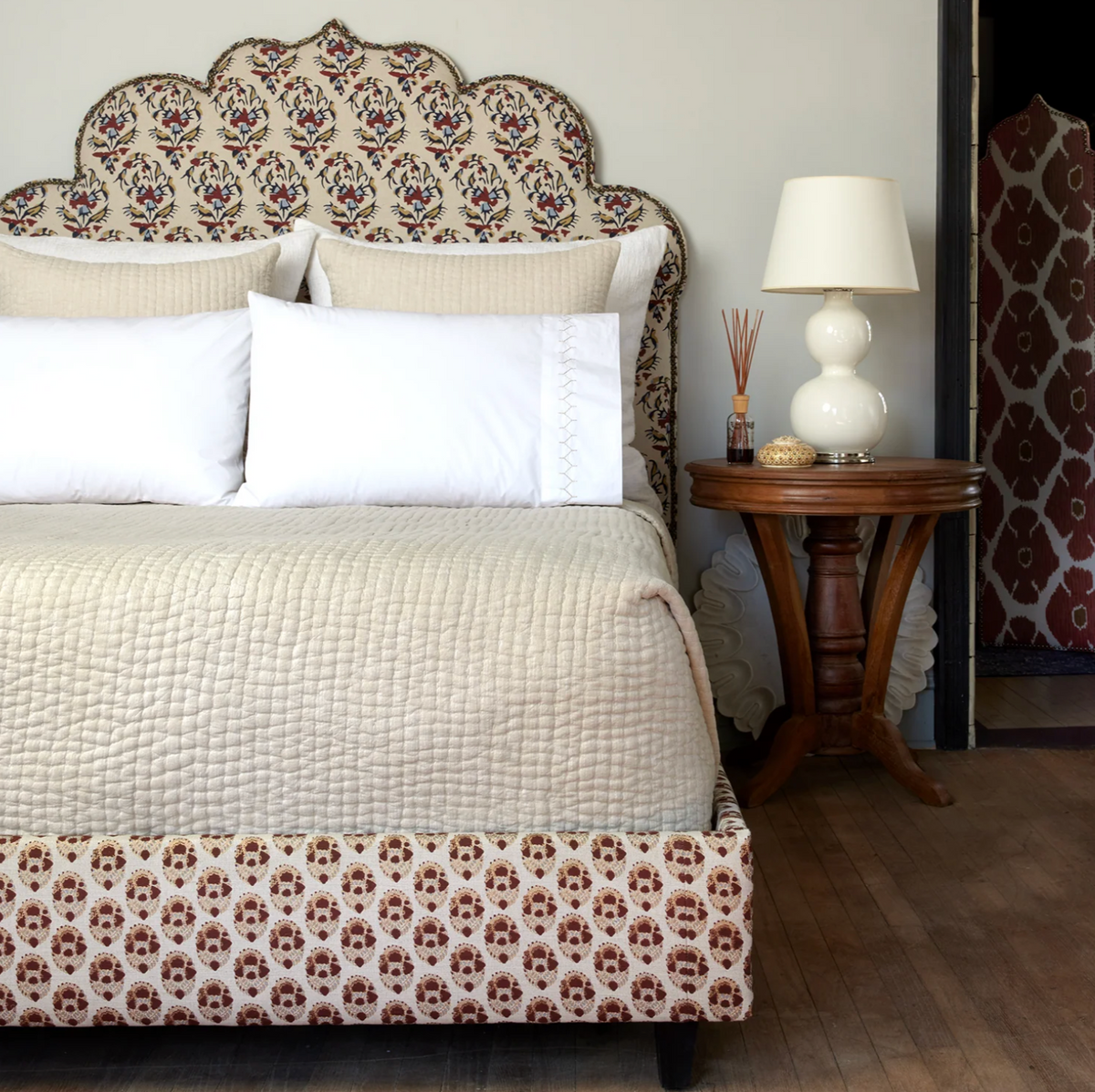 John Robshaw Vivada Sand Woven Quilt