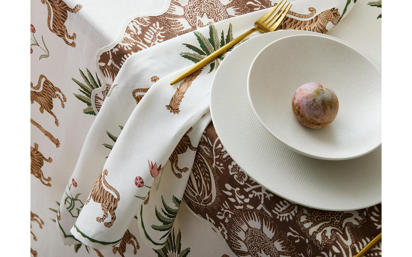 Tiger Palm Tablecloth