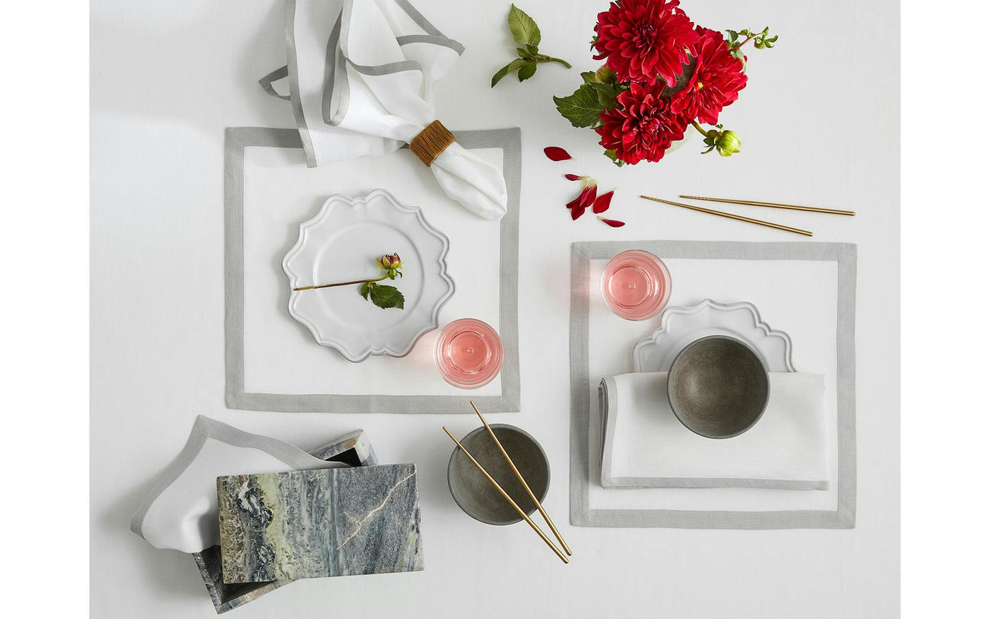 Border Napkin Set of 4