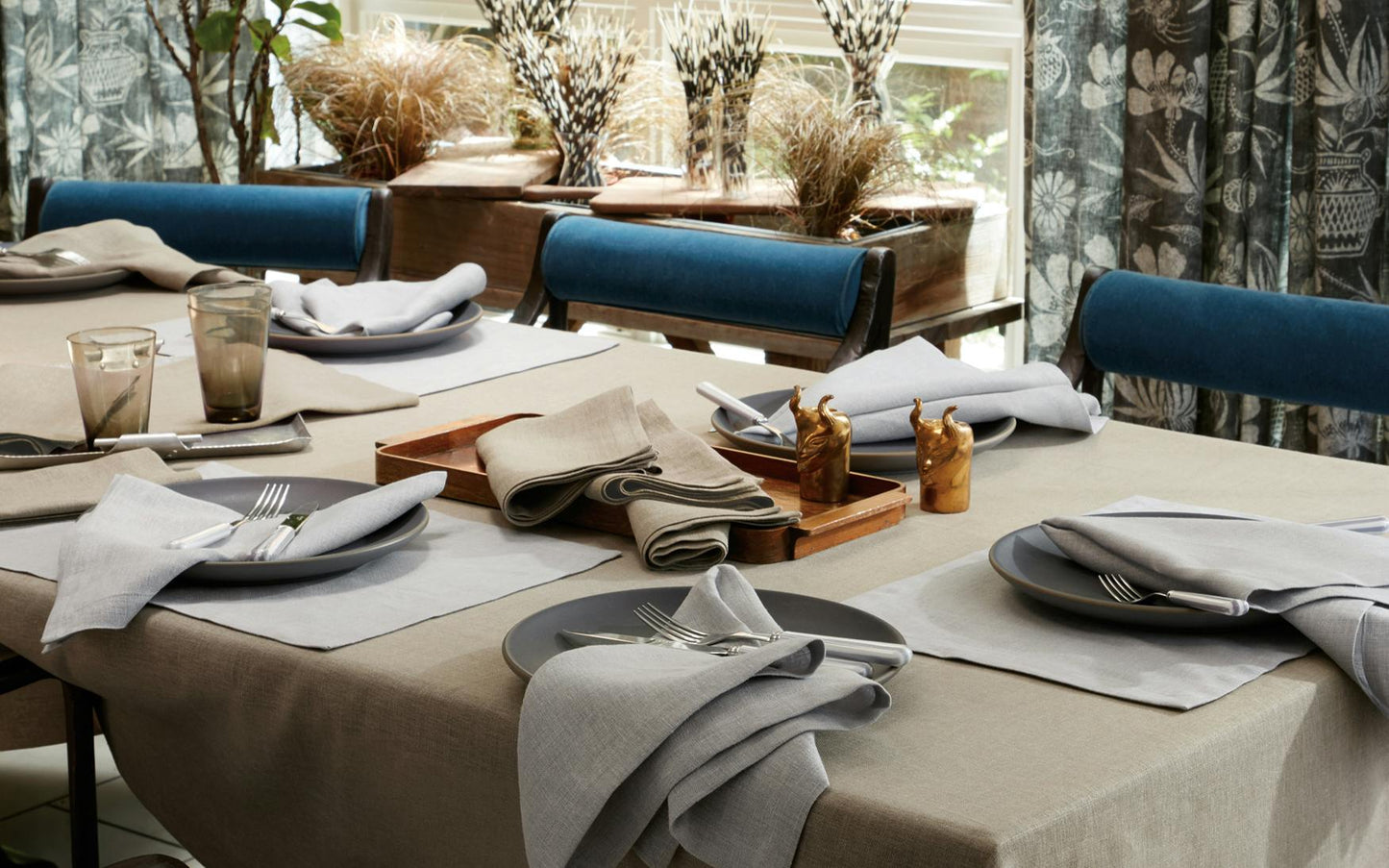 Chamant Tablecloth White