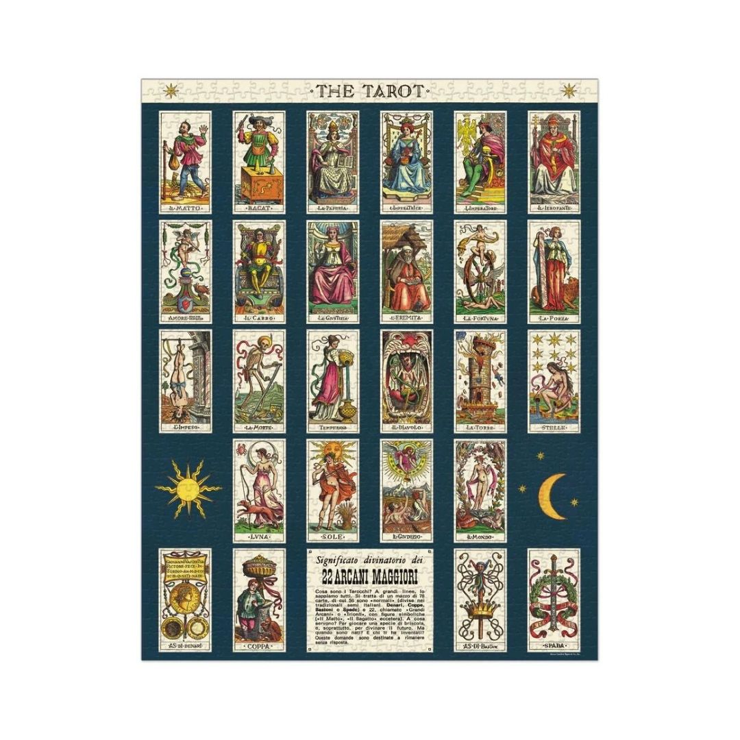 Vintage Tarot Card Puzzle