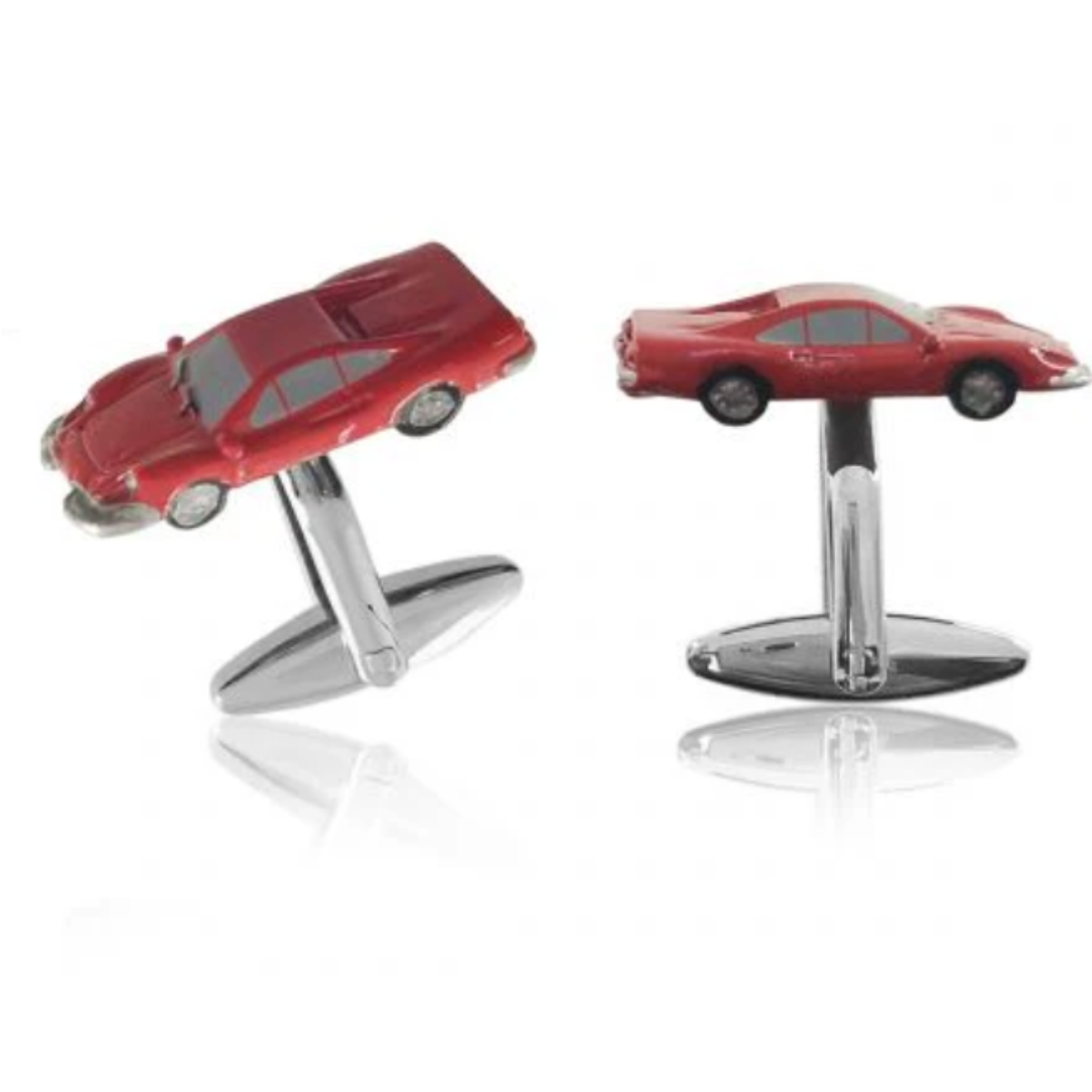 Red Ferrari Cufflinks