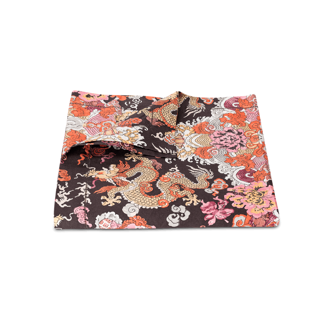 Magic Mountain Tablecloth Choclate Persimmon