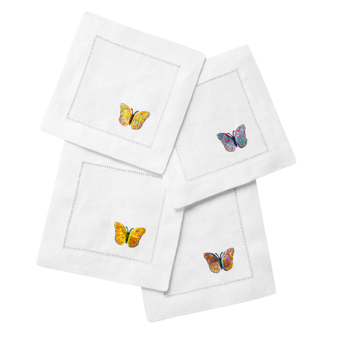 Butterfly Cocktail Napkins
